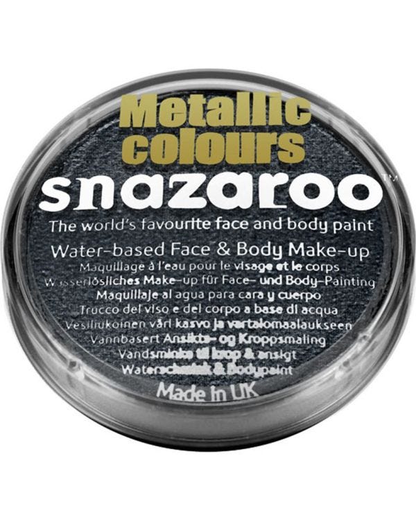 Snazaroo Electric Black Face Paint - 18ml