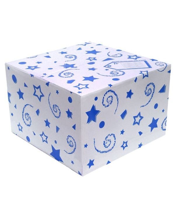 Blue Balloon Box