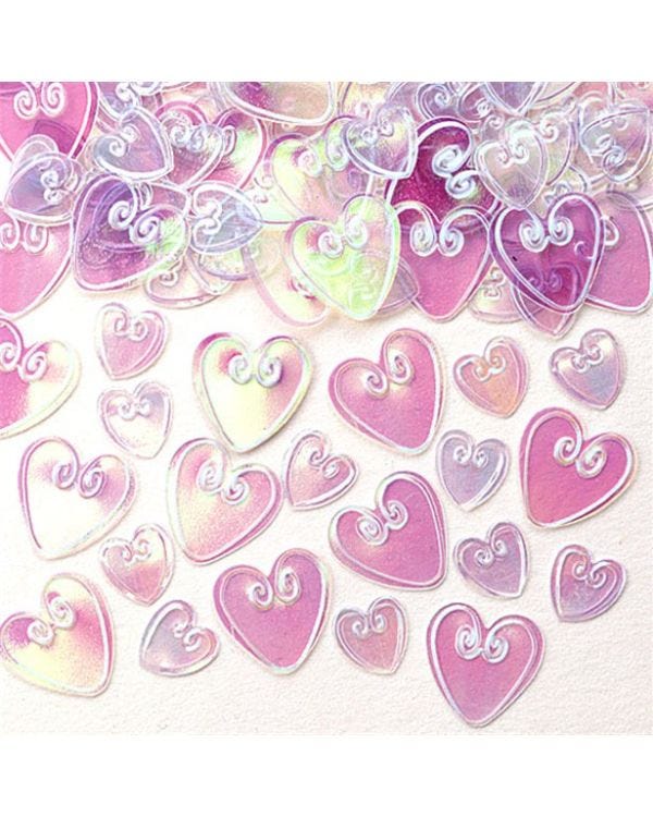 Iridescent Loving Hearts Confetti (14g pack)