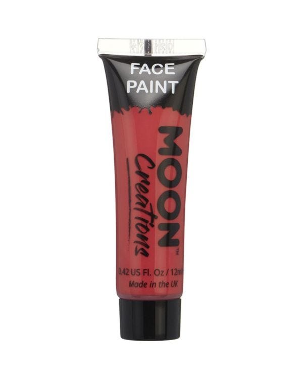 Face Paint Tube - Red 12ml
