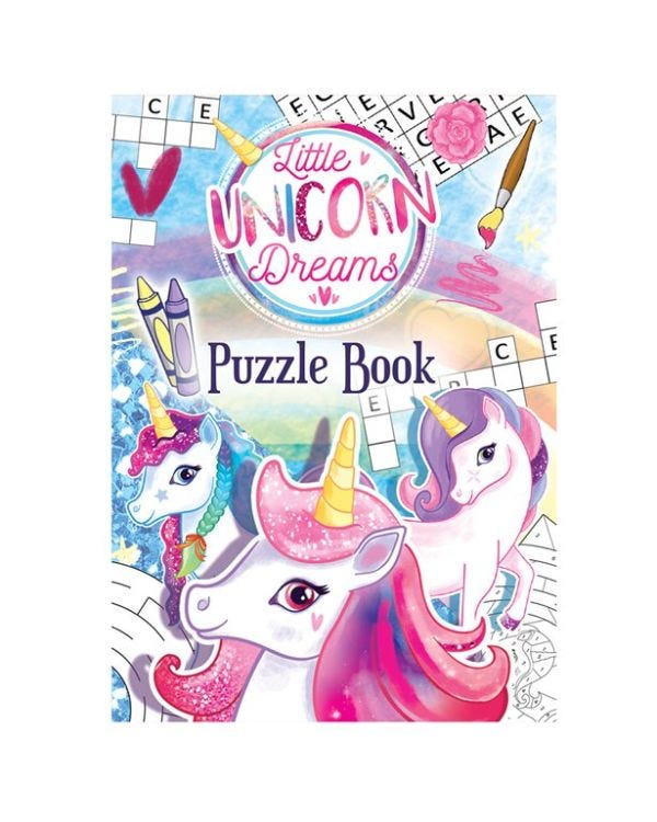 Unicorn Puzzle Book