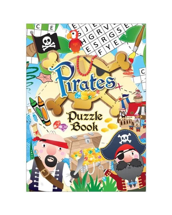 Pirate Mini Puzzle Book