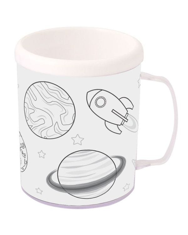 Space Colouring Mug