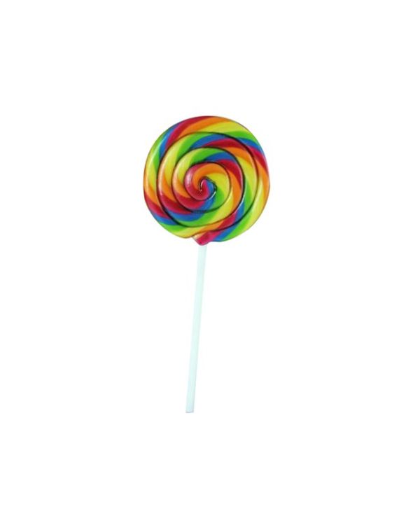 Spiral Rainbow Lolly - 50g