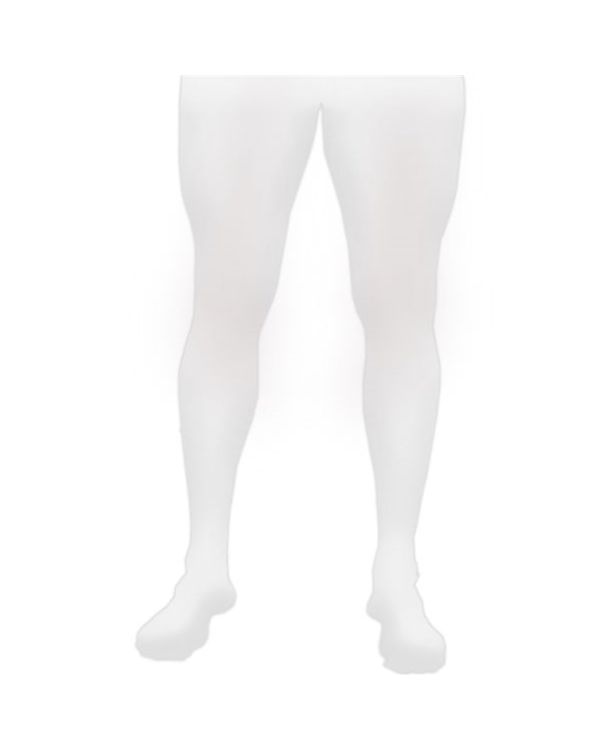 Mens White Tights - Adult One Size