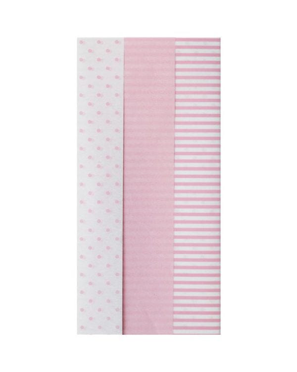 Baby Pink Tissue Paper (6pk)
