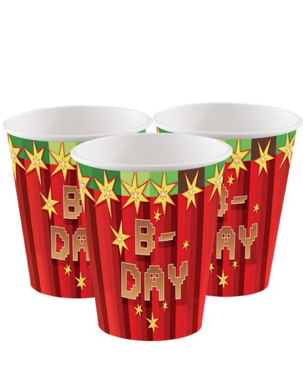 TNT Party Paper Cups - 266ml (8pk)