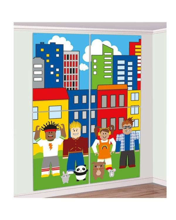 Party Town Scene Setter Props (16pk)