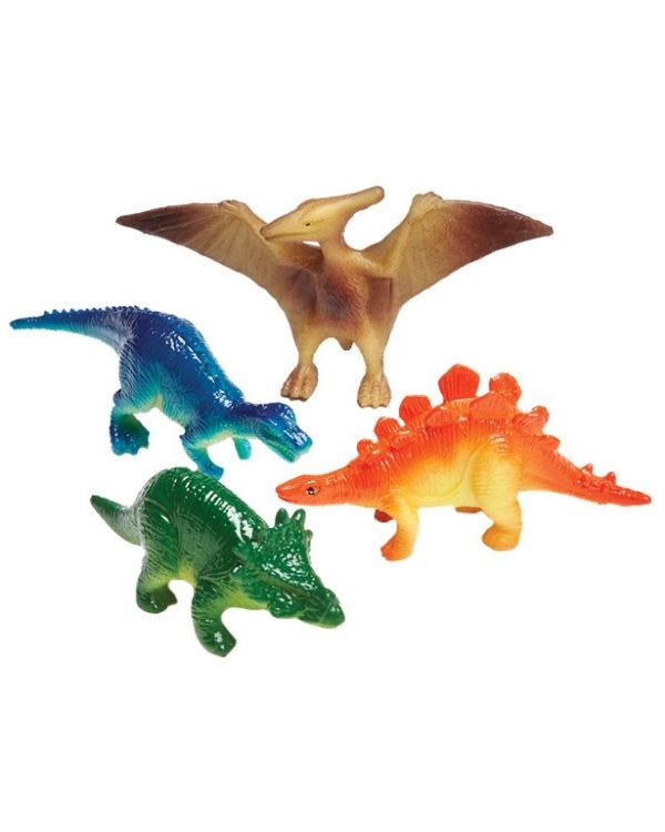 Toy Dinosaurs (4pk)