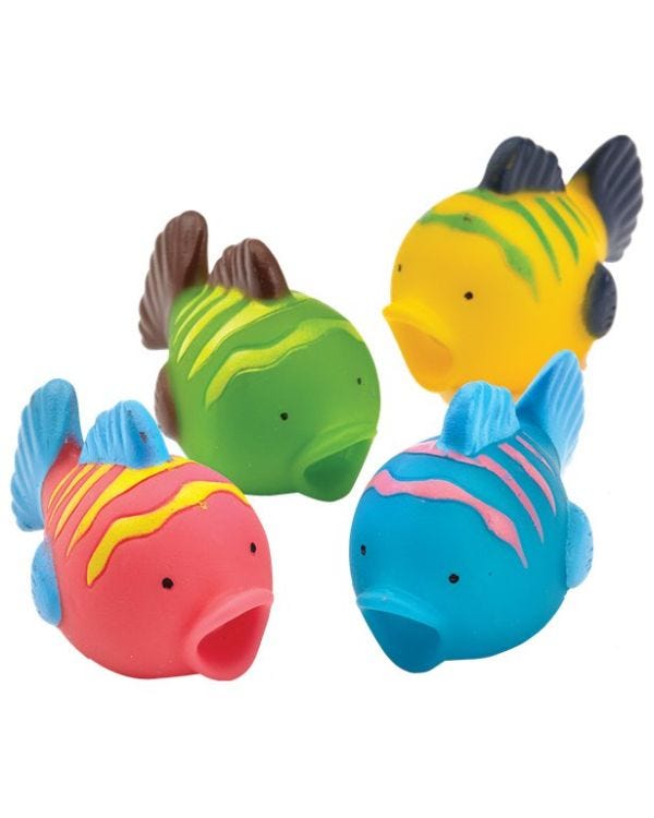 Fish Water Squirters (4pk)