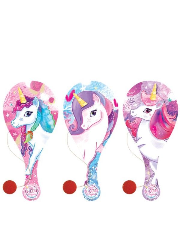 Unicorn Paddle Bat &amp; Ball
