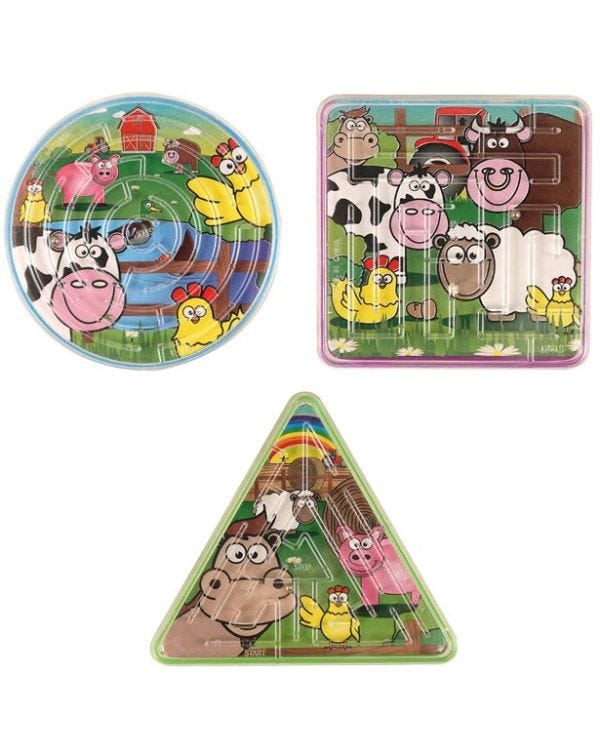 Farm Maze Puzzle - 6cm