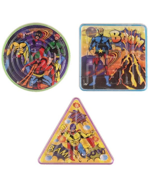 Super Hero Maze - 6cm