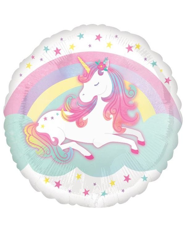 Unicorn Balloon - 18&quot; Foil