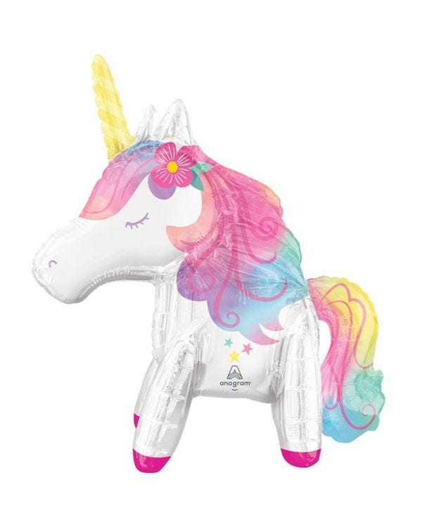 Unicorn Foil Balloon - 22&quot; x 25&quot;