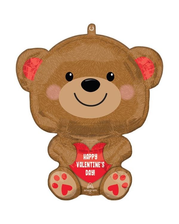 Cuddly Bear Balloon - 18&quot; Foil