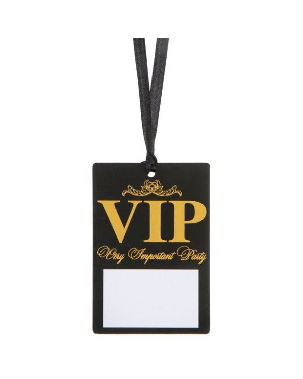 VIP Lanyard Place Cards (10pk)
