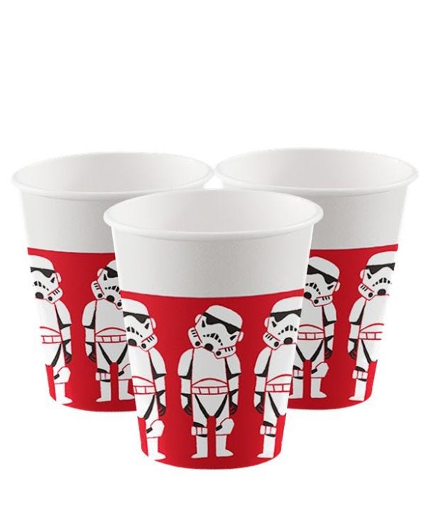 Stars Wars Paper Cups - 200ml (8pk)