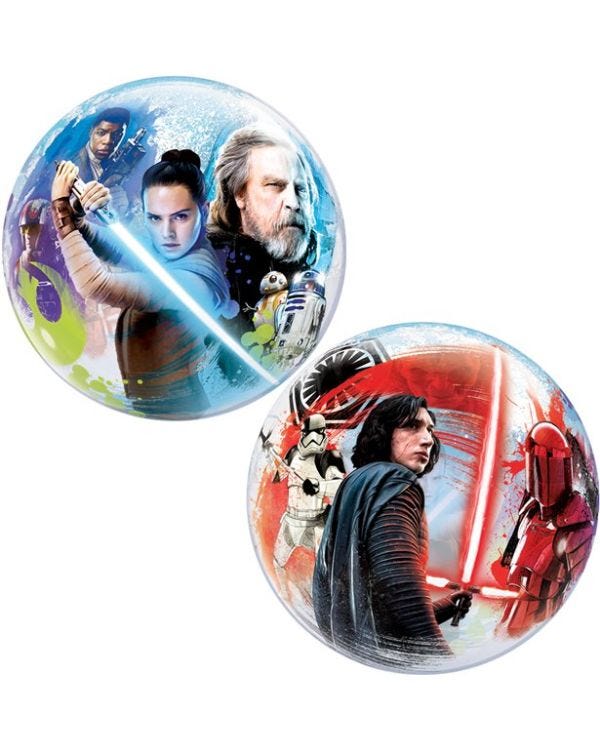 Star Wars: The Last Jedi Bubble Balloon - 22&quot;