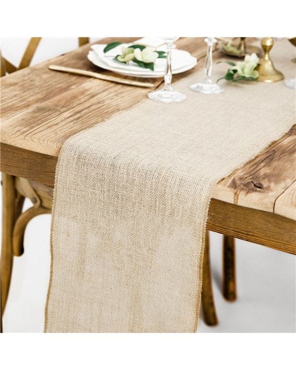 JuteHessian Table Runner - 5m