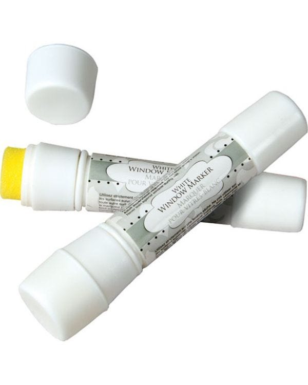 Window Marker - White