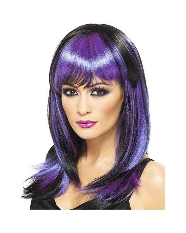 Purple Witch Wig