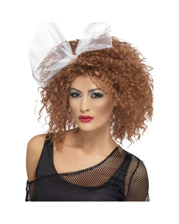 80s Brown Wild Child Wig