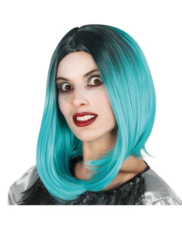 Teal Ombre Wig