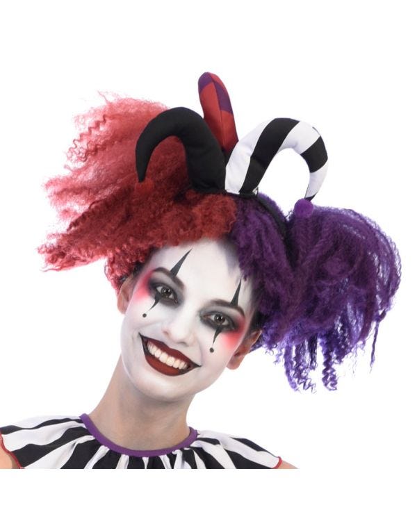 Harlequin Heartbreaker Wig