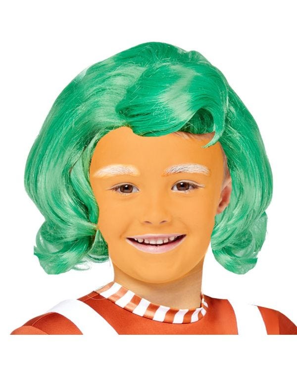 Oompa Loompa Wig - Child