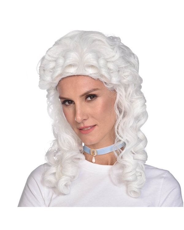 Marie Antoinette Wig White