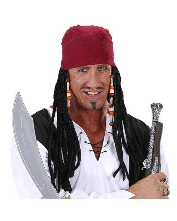 Pirate Dreadlocks with Bandana