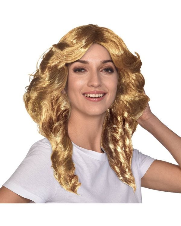 70s Blonde Flick Wig