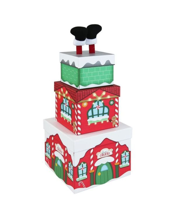 Grotto Plush Stacking Boxes - 35cm
