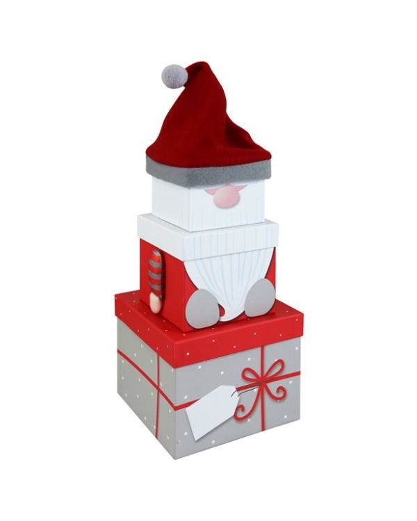 Gonk Plush Stacking Boxes - 35cm
