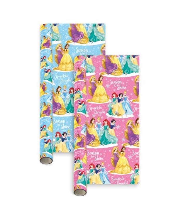 Disney Princess Wrapping Paper - 2m