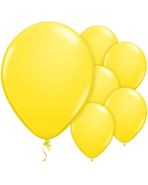 Yellow Balloons - 11&#039;&#039; Latex (100pk)