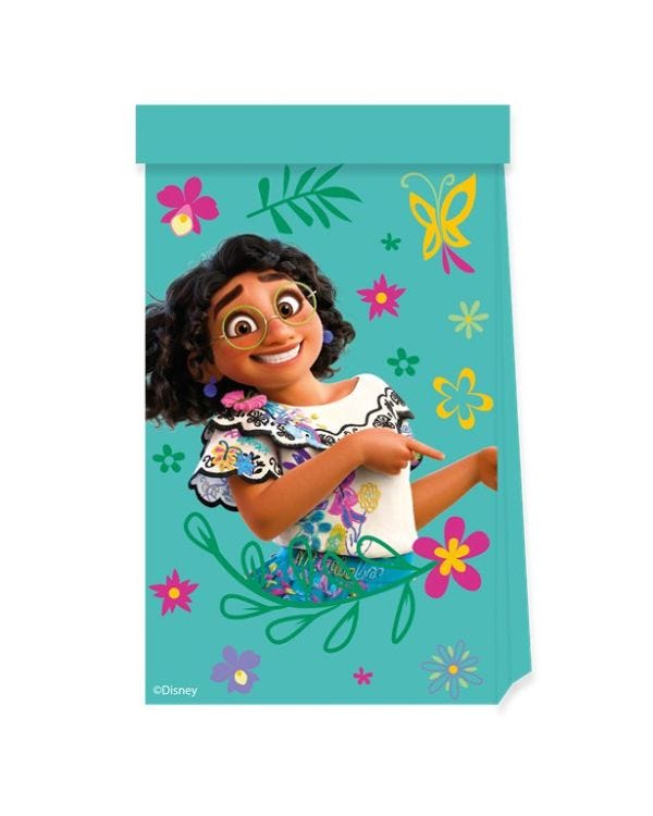 Encanto Paper Party Bags (4pk)