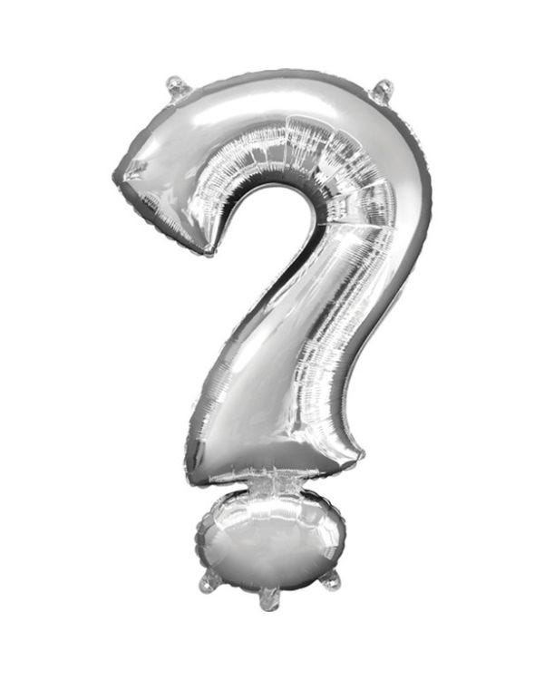 Silver ? Balloon - 16&quot; Foil