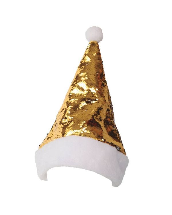 Sequin Santa Hat