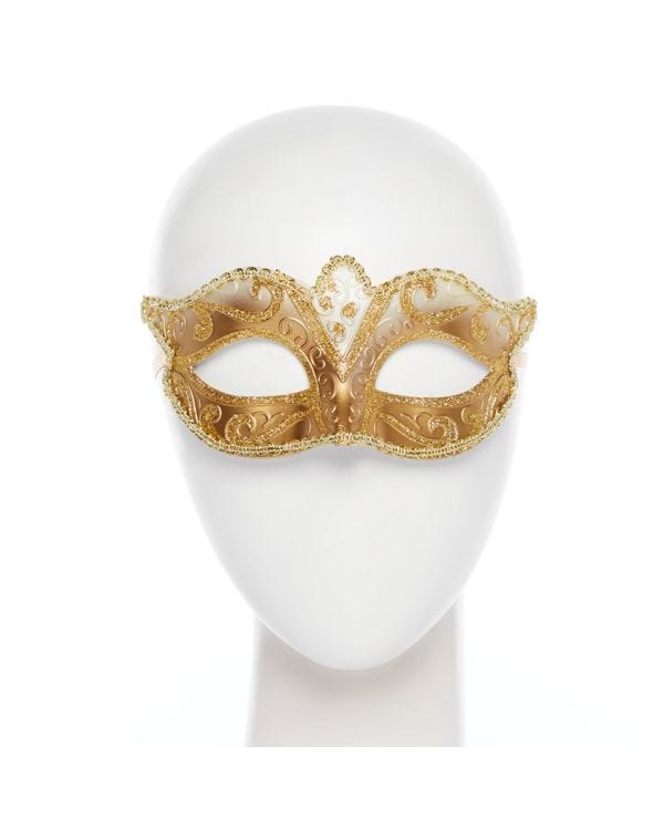 Gold Glitter Mask