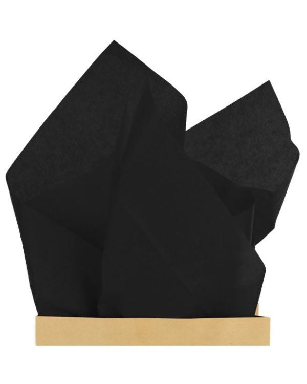Black Tissue Paper - 50cm (6 sheets)