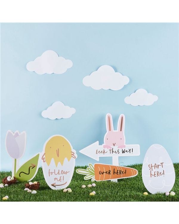 Easter Egg Hunt Signs (11pk)