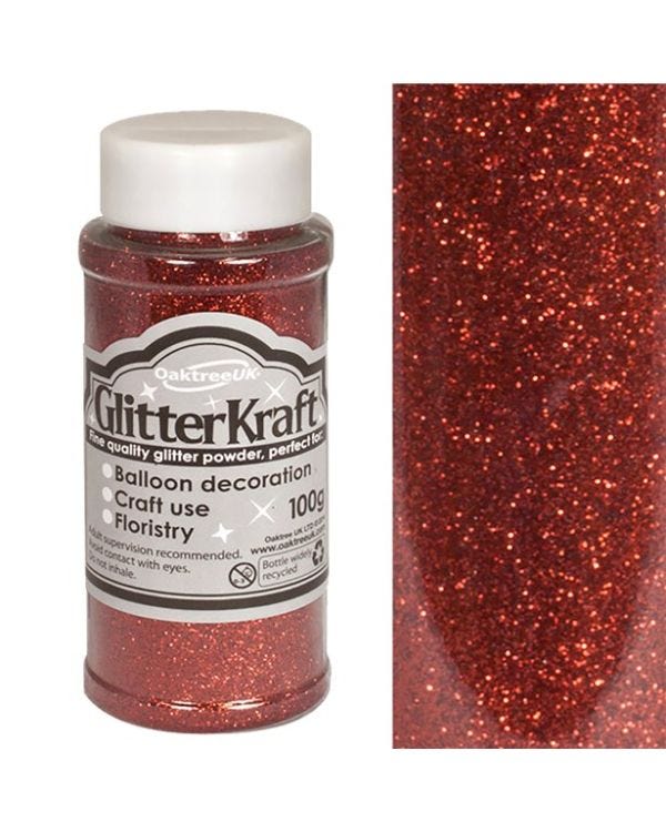Red Balloon Glitter - 100g