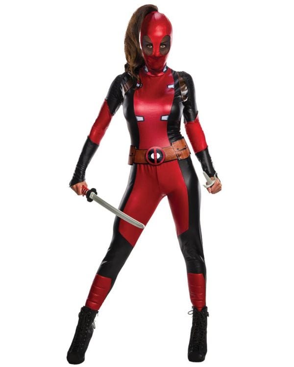 Deadpool Girl - Adult Costume