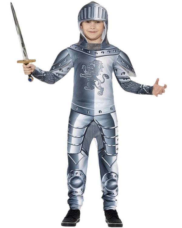 Armoured Knight - Child Costume