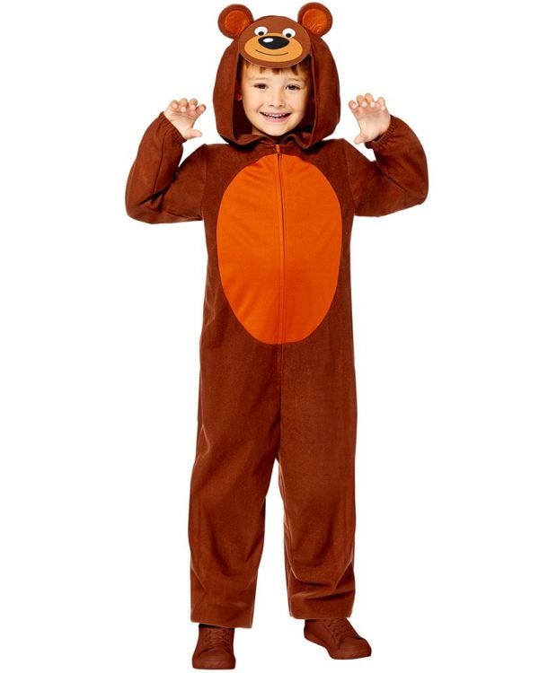 Bear Onesie - Child Costume