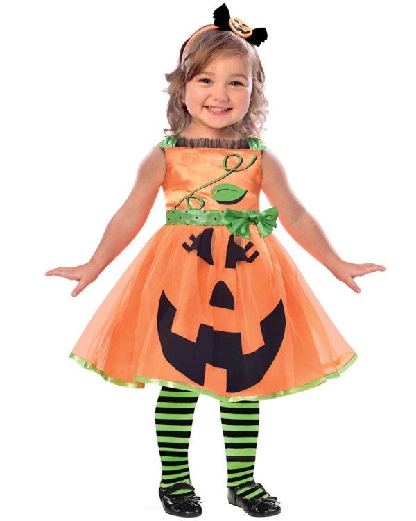 Cute Pumpkin - Toddler and Child Costume