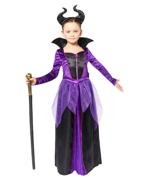 Evil Fairytale Queen - Child Costume
