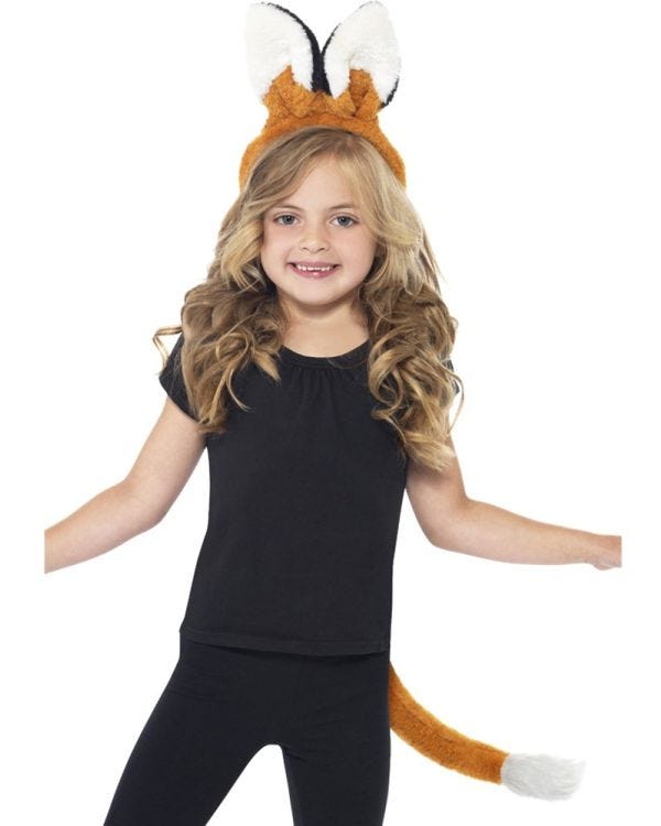 Fox Ears Tail Kit - Child Costume